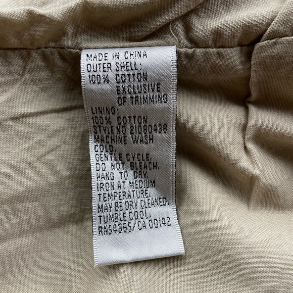 ** 3 FOR $35 DEAL + FREE SHIPPING ** Military-Inspired Jacket - 100% Cotton - Picture 13 of 13